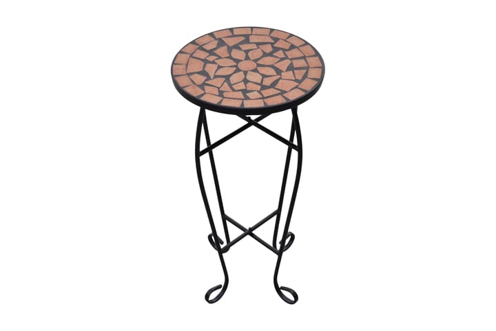 Sivupöytä/kasviteline mosaiikki terrakotta - Oranssi - Puutarhakalusteet - Tarvikkeet ulos - Ruukut ulkokäyttöön
