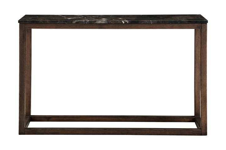Apupöytä Grasp 120 cm Marmori - Ruskea/Tumma Tammi - Huonekalut - Pöytä & ruokailuryhmä - Marmoripöydät