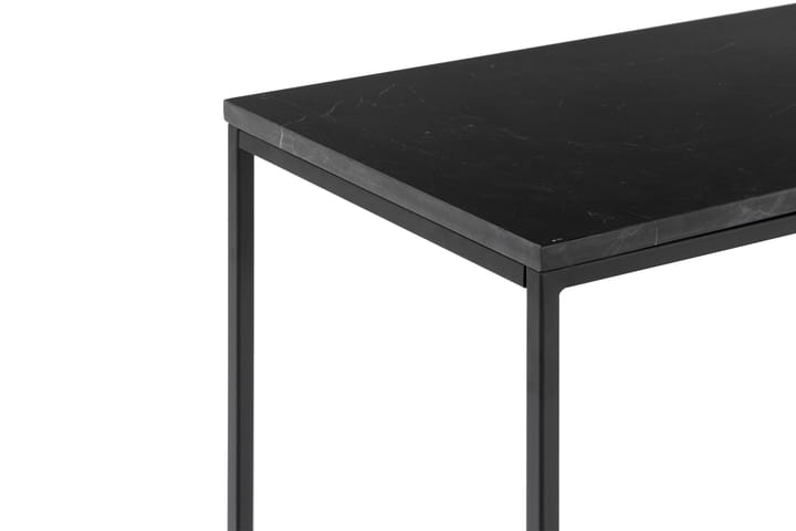 Apupöytä Titania 120 cm Marmori - Musta - Huonekalut - Pöytä & ruokailuryhmä - Marmoripöydät