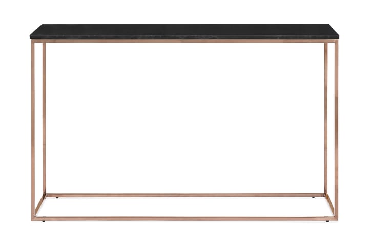 Apupöytä Titania 120 cm Marmori - Musta/Kupari - Huonekalut - Pöytä & ruokailuryhmä - Apupöytä & sivupöytä - Konsolipöytä