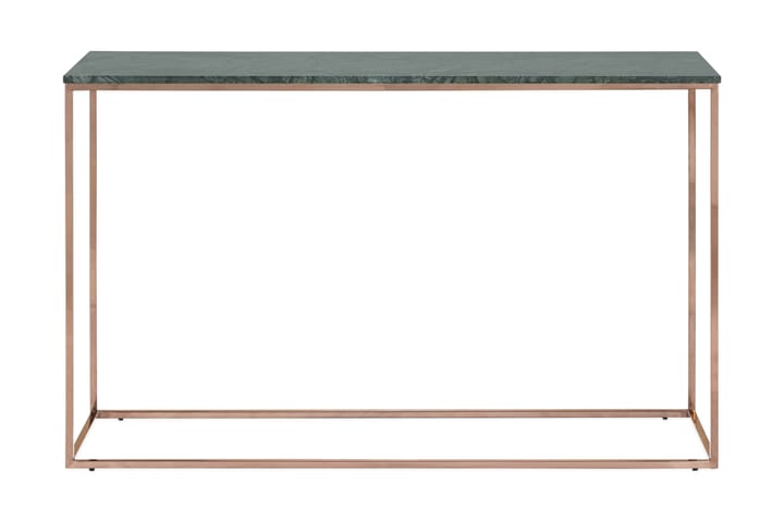 Apupöytä Titania 120 cm Marmori - Vihreä/Kupari - Huonekalut - Pöytä & ruokailuryhmä - Apupöytä & sivupöytä - Konsolipöytä