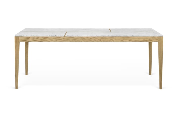 Ruokapöytä Utile 200 cm Marmori - Valkoinen - Huonekalut - Pöydät - Marmoripöydät