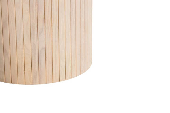 Sohvapöytä Kerrle 65 cm Pyöreä - Valkoinen/Beige - Huonekalut - Pöytä & ruokailuryhmä - Marmoripöydät