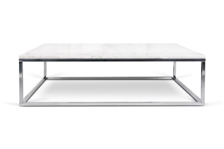 Sohvapöytä Prairie 120 cm - Valkoinen - Huonekalut - Pöydät - Marmoripöydät