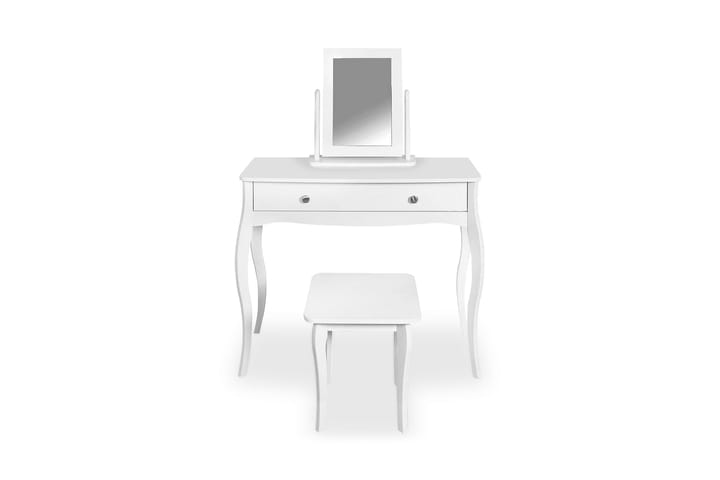 Kampauspöytä Sereno 100 cm - Valkoinen - Huonekalut - Pöydät & ruokailuryhmät - Meikki- & kampauspöydät - Meikkipöytä peilillä
