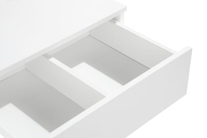 Meikkipöytä Fiskbo 108 cm - Valkoinen - Huonekalut - Pöytä & ruokailuryhmä - Meikki- & kampauspöydät