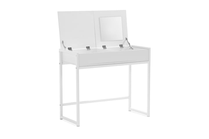 Meikkipöytä Lycke 90 cm - Valkoinen - Huonekalut - Pöytä & ruokailuryhmä - Meikki- & kampauspöydät
