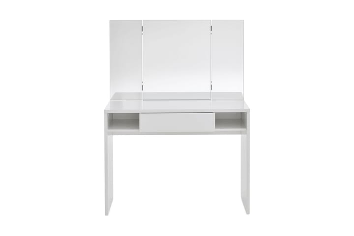 Meikkipöytä Sakara 100 cm - Valkoinen - Huonekalut - Pöydät & ruokailuryhmät - Meikki- & kampauspöydät
