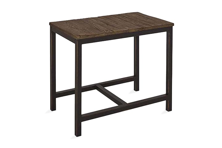 Lisäpöytä Vintage - Ruskea/Musta - Huonekalut - Pöytä & ruokailuryhmä - Pöydän tarvikkeet - Pöydänjalat & tarvikkeet