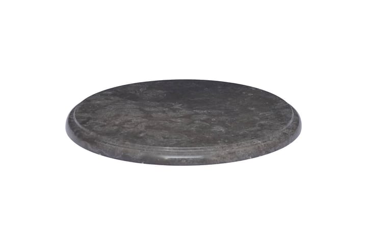 Pöytälevy 40x2,5 cm Marmori - Musta - Huonekalut - Pöytä & ruokailuryhmä - Pöydän tarvikkeet - Pöydänjalat & tarvikkeet