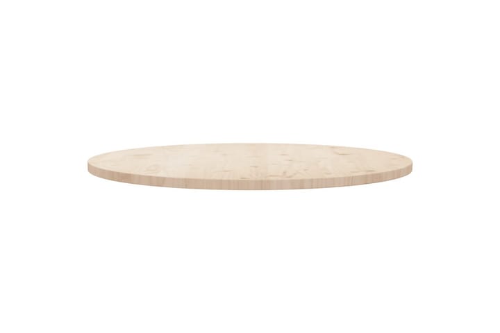 Pöytälevy Ã˜90x2,5 cm täysi mänty - Ruskea - Huonekalut - Pöytä & ruokailuryhmä - Pöydän tarvikkeet - Pöydänjalat & tarvikkeet