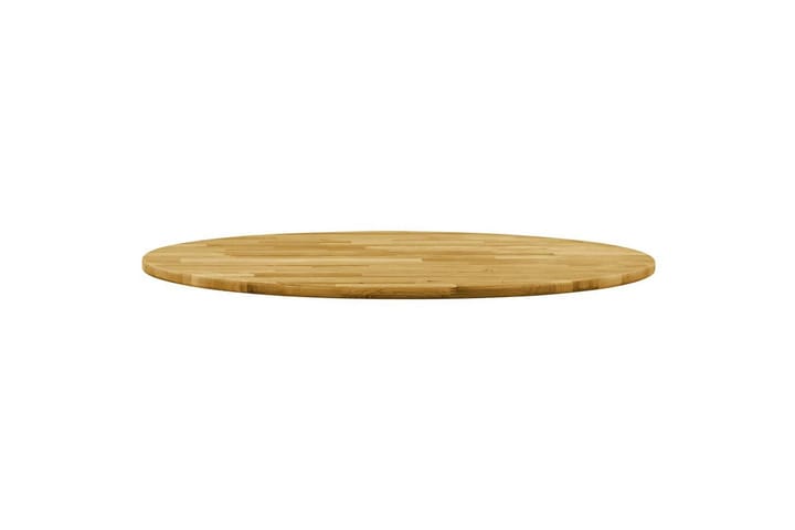 Pöytälevy kiinteä tammipuu pyöreä 23mm 400mm - Ruskea - Huonekalut - Pöydät & ruokailuryhmät - Pöydän tarvikkeet - Pöydänjalat & tarvikkeet