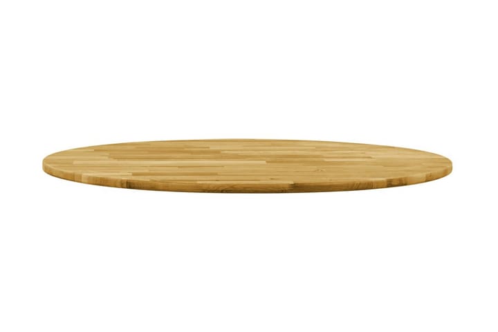 Pöytälevy kiinteä tammipuu pyöreä 23mm 700mm - Ruskea - Huonekalut - Pöydät & ruokailuryhmät - Pöydän tarvikkeet - Pöydänjalat & tarvikkeet