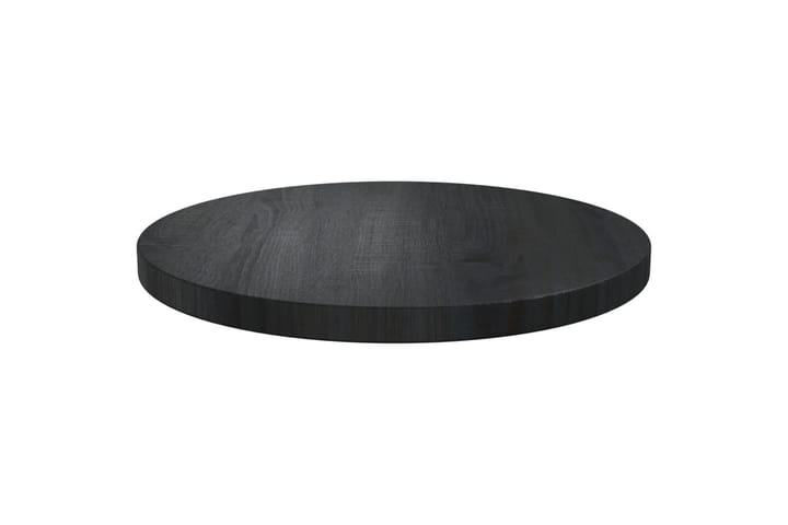 Pöytälevy musta Ã˜40x2,5 cm täysi mänty - Musta - Huonekalut - Pöytä & ruokailuryhmä - Pöydän tarvikkeet - Pöydänjalat & tarvikkeet