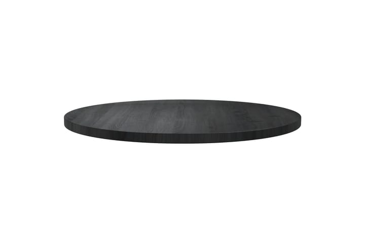Pöytälevy musta Ã˜70x2,5 cm täysi mänty - Musta - Huonekalut - Pöytä & ruokailuryhmä - Pöydän tarvikkeet - Pöydänjalat & tarvikkeet