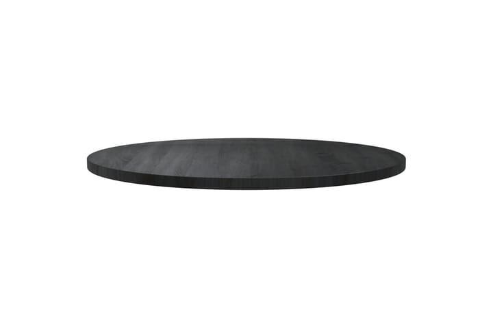 Pöytälevy musta Ã˜80x2,5 cm täysi mänty - Musta - Huonekalut - Pöytä & ruokailuryhmä - Pöydän tarvikkeet - Pöydänjalat & tarvikkeet