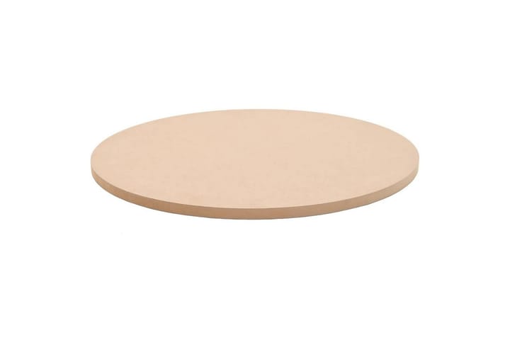 Pöytälevy pyöreä MDF 600x18 mm - Beige - Huonekalut - Pöytä & ruokailuryhmä - Pöydän tarvikkeet - Pöydänjalat & tarvikkeet