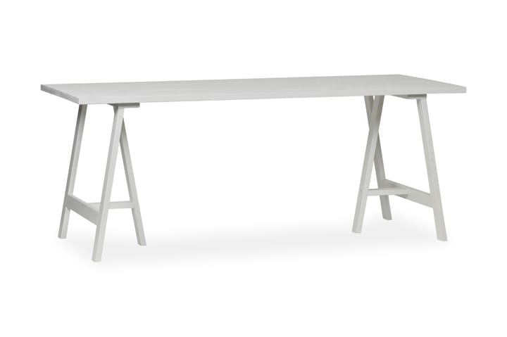 Pöytälevy ruokapöytään Sendoa 220 cm - Valkoinen Saarni - Huonekalut - Pöytä & ruokailuryhmä - Pöydän tarvikkeet - Pöydänjalat & tarvikkeet