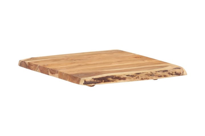 Pöytälevy täysi akaasiapuu 60x60x3,8 cm - Ruskea - Huonekalut - Pöydät & ruokailuryhmät - Pöydän tarvikkeet - Pöydänjalat & tarvikkeet