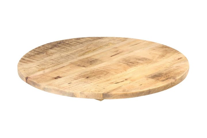 Pöytälevy täysi mangopuu pyöreä 25-27mm 80 cm - Ruskea - Huonekalut - Pöydät & ruokailuryhmät - Pöydän tarvikkeet - Pöydänjalat & tarvikkeet