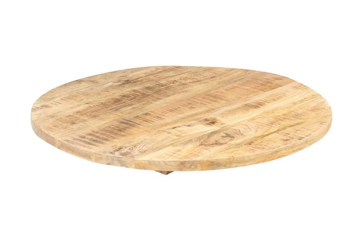 Pöytälevy täysi mangopuu pyöreä 25-27mm 80 cm - Ruskea - Huonekalut - Pöydät & ruokailuryhmät - Pöydän tarvikkeet - Pöydänjalat & tarvikkeet