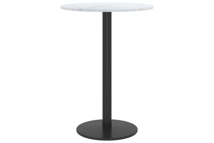 Pöytälevy valkoinen Ã˜30x0,8 cm karkaistu lasi marmorikuvio - Huonekalut - Pöydät & ruokailuryhmät - Pöydän tarvikkeet - Pöydänjalat & tarvikkeet
