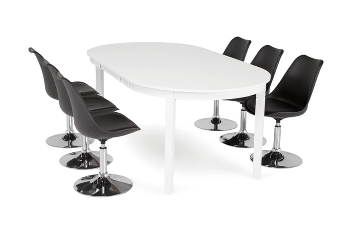 Ruokailuryhmä Lowisa 6 Shape tuolilla - Huonekalut - Pöydät & ruokailuryhmät - Ruokailuryhmä