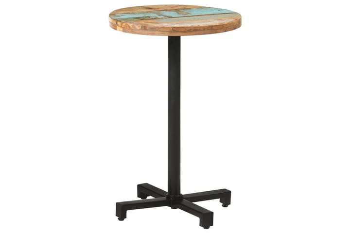 Bistropöytä pyöreä Ø50x75 cm kierrätetty täyspuu - Huonekalut - Pöytä & ruokailuryhmä - Ruokapöydät & keittiön pöydät