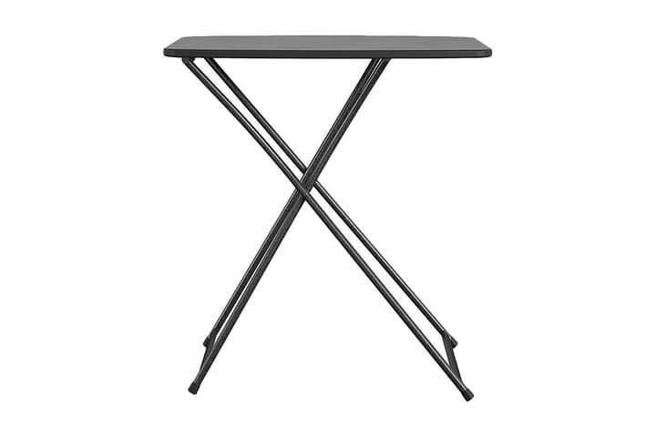 Fold Away Ruokapöytä 66 cm Musta 2 kpl - Dorel Home - Huonekalut - Pöytä & ruokailuryhmä - Apupöytä & sivupöytä - Tarjotinpöytä & pikkupöytä