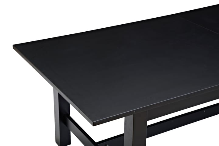 Jatkettava Ruokapöytä Emmie 240 cm - Musta - Huonekalut - Pöydät & ruokailuryhmät - Ruokapöydät & keittiön pöydät