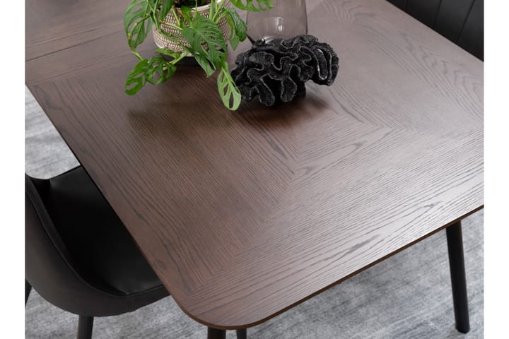 Jatkettava Ruokapöytä Medric 90x180/230 cm - Ruskea - Huonekalut - Pöytä & ruokailuryhmä - Ruokapöydät & keittiön pöydät