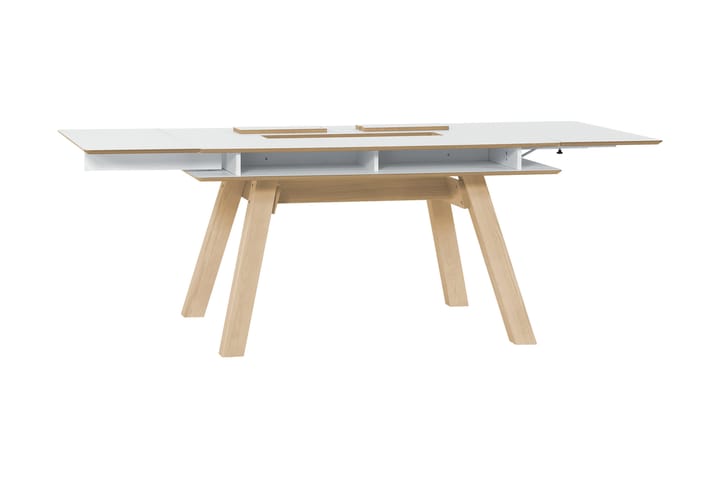 Pöytä 4You 140x100 cm Valkoinen - VOX - Huonekalut - Pöytä & ruokailuryhmä - Ruokapöydät & keittiön pöydät