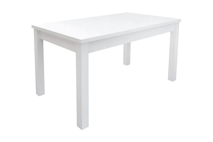 Pöytä Bezobz 80x140 cm - Valkoinen - Huonekalut - Pöytä & ruokailuryhmä - Ruokapöydät & keittiön pöydät