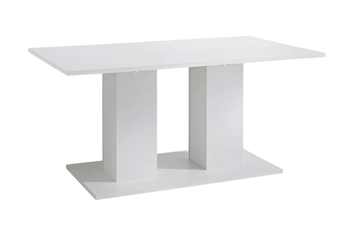 Pöytä Graciano 160 cm - Valkoinen - Huonekalut - Pöydät & ruokailuryhmät - Ruokapöydät & keittiön pöydät