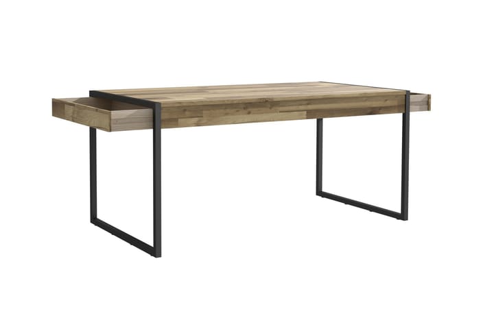 Pöytä Lodmoor 166 cm - Ruskea - Huonekalut - Pöydät & ruokailuryhmät - Ruokapöydät & keittiön pöydät