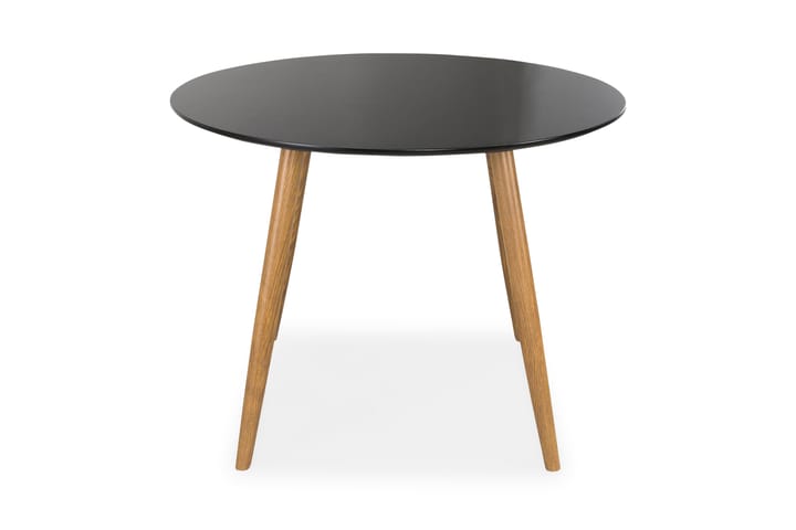 Pöytä Trym 100 cm Pyöreä - Musta - Huonekalut - Pöydät & ruokailuryhmät - Ruokapöydät & keittiön pöydät