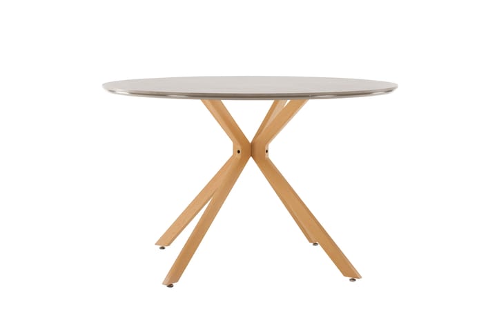 Pyöreä Ruokapöytä Arnulf 120 cm - Harmaa - Huonekalut - Pöytä & ruokailuryhmä - Ruokapöydät & keittiön pöydät