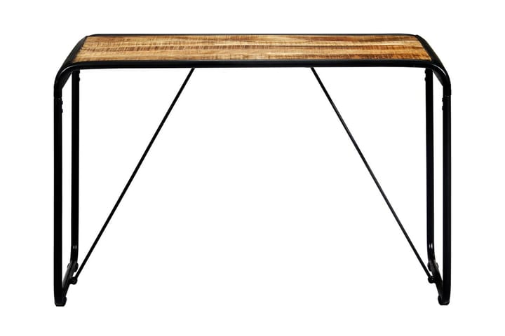 Ruokapöytä 118x60x76 cm täysi karkea mangopuu - Ruskea - Huonekalut - Pöydät & ruokailuryhmät - Ruokapöydät & keittiön pöydät