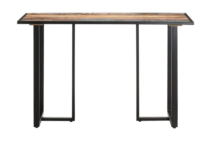 Ruokapöytä 120 cm kierrätetty täyspuu - Monivärinen - Huonekalut - Pöytä & ruokailuryhmä - Ruokapöydät & keittiön pöydät
