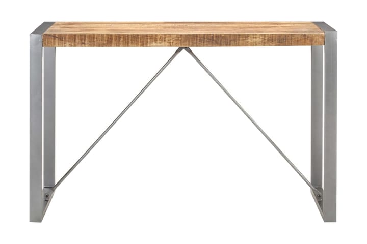 Ruokapöytä 120x60x75 cm täysi karkea mangopuu - Huonekalut - Pöytä & ruokailuryhmä - Ruokapöydät & keittiön pöydät