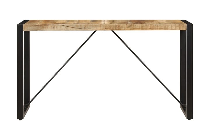 Ruokapöytä 140x70x75 cm mangopuu - Ruskea - Huonekalut - Pöydät & ruokailuryhmät - Ruokapöydät & keittiön pöydät