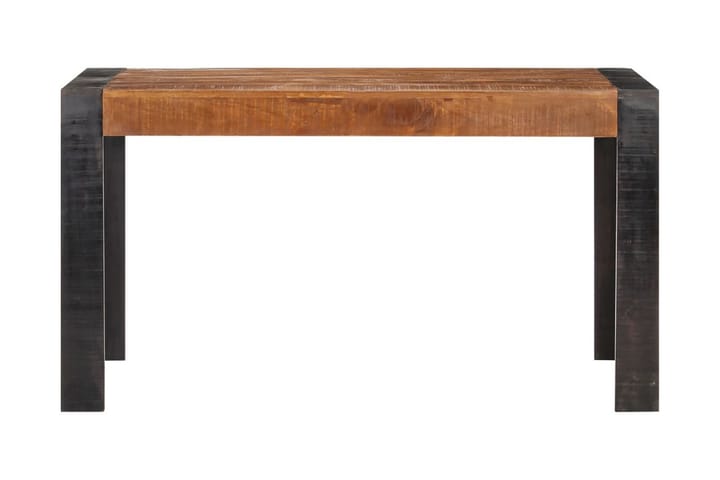 Ruokapöytä 140x70x76 cm täysi karkea mangopuu - Ruskea - Huonekalut - Pöydät & ruokailuryhmät - Ruokapöydät & keittiön pöydät