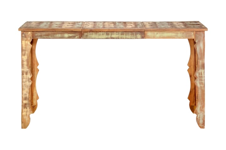 Ruokapöytä 140x70x76 cm täysi kierrätetty puu - Ruskea - Huonekalut - Pöydät & ruokailuryhmät - Ruokapöydät & keittiön pöydät