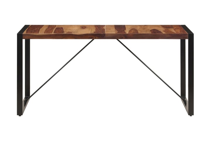 Ruokapöytä 160x80x75 cm seesampuu - Ruskea - Huonekalut - Pöydät & ruokailuryhmät - Ruokapöydät & keittiön pöydät