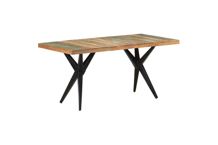 Ruokapöytä 160x80x76 cm kierrätetty täyspuu - Huonekalut - Pöydät & ruokailuryhmät - Ruokapöydät & keittiön pöydät
