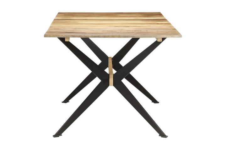 Ruokapöytä 180x90x76 cm täysi mangopuu - Huonekalut - Pöydät & ruokailuryhmät - Ruokapöydät & keittiön pöydät