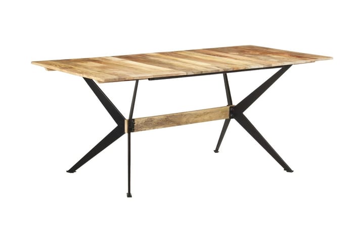 Ruokapöytä 180x90x76 cm täysi mangopuu - Huonekalut - Pöydät & ruokailuryhmät - Ruokapöydät & keittiön pöydät
