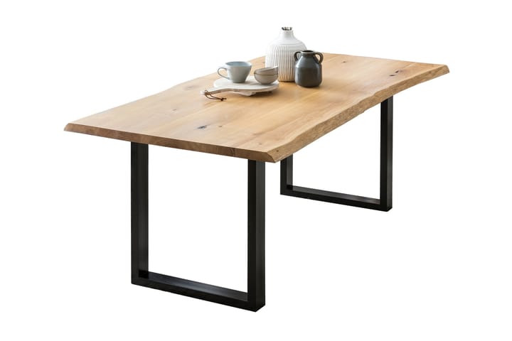 Ruokapöytä 240x100 cm Tammi - Huonekalut - Pöytä & ruokailuryhmä - Ruokapöydät & keittiön pöydät