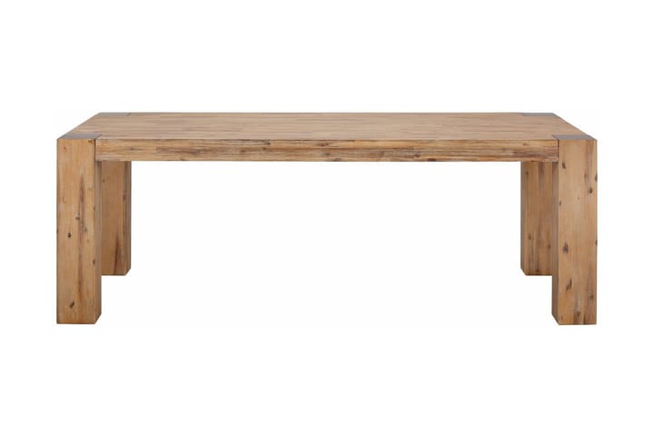 Ruokapöytä Aisha 160 cm - Akaasia Ruskea - Huonekalut - Pöytä & ruokailuryhmä - Ruokapöydät & keittiön pöydät