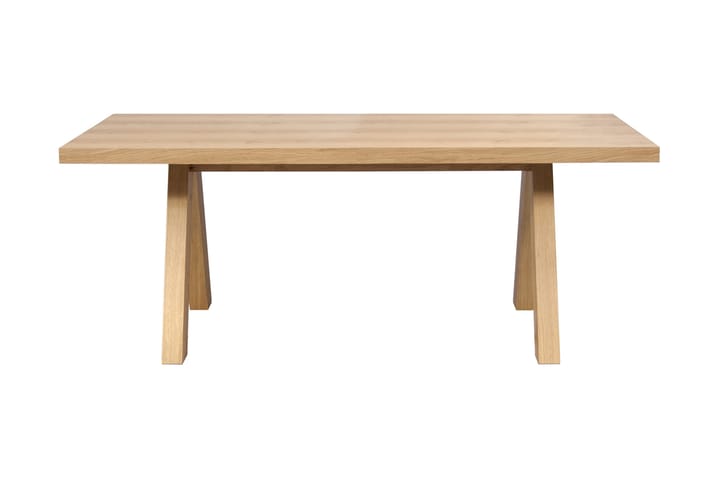 Ruokapöytä Apex 200 cm - Puu/Luonnonväri - Huonekalut - Pöydät & ruokailuryhmät - Ruokapöydät & keittiön pöydät